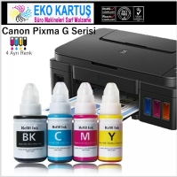 Canon G3411 Mürekkep Seti 4 Renk (Muadil)