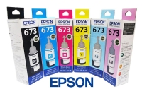 Epson EcoTank L800 673 TAKIM 6 RENK  rekkep,