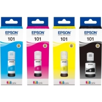 EPSON EcoTank L6260 ORİJİNAL 4 RENK 101 MÜREKKEP