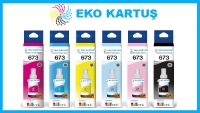 Epson Ecotank L850 Kartuş Mürekkep 6 Renk  673