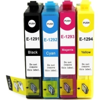 Epson WorkForce WF-7515 Muadil Kartuş T1291 T1292 T1293 T1294 MUADİL KARTUŞ