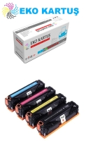 Hp B4A22A 201A TAKIM 4 RENK Muadil Toner