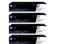 Hp Color Laser MFP 179fng W1120A (117a) 4 Renk Takım Orijinal Toner