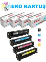 Hp Color LaserJet Pro MFP M479dw ÇİPLİ  4 RENK TAKIM Muadil Toneri