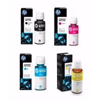 Hp İnk Tank 316 4 renk (GT51XL GT52XL)  90ML  muadil Mürekkep,