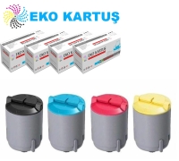 Samsung CLX-2160X 4 Renk Takım Muadil Toner